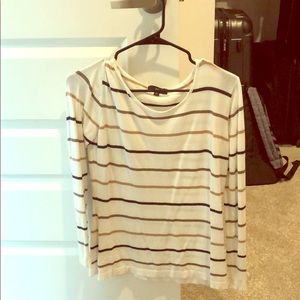 Long sleeve striped sweater!